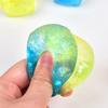 Glitter Cube Squeeze Toy Anxiety Relief Stress Cube Squeeze Sensory Toy Slow Rising Office Workers Relaxation Stress Ball Desk Toy