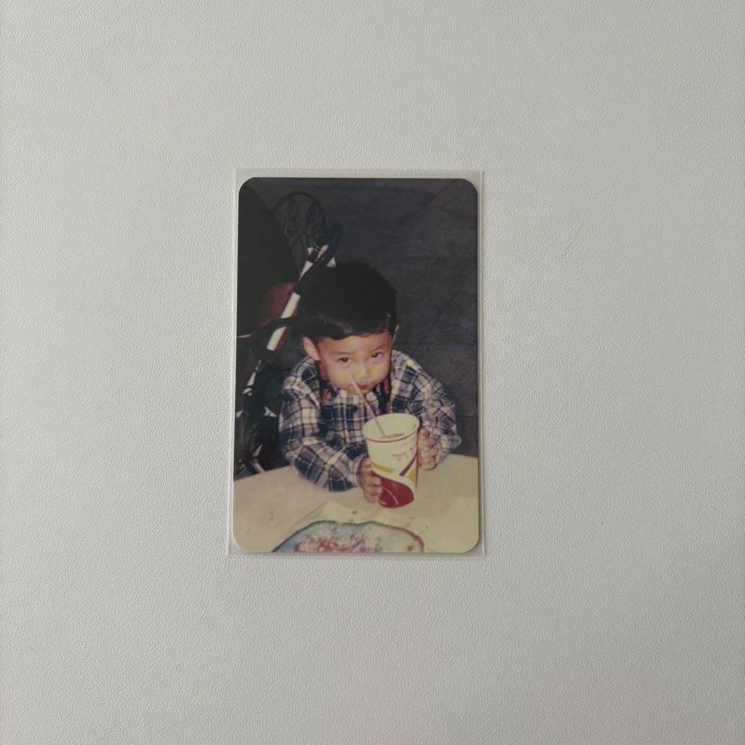 

[USED] SEVENTEEN Mingyu semicolon childhood trading card Seventeen