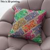 Bohemian Style Vintage Patchwork Throw Pillow Covers Pattern Cushion Cover Suitable For Sofa Bedroom Car Pillow Cover