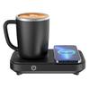 HANSHUMY Drink Holder, Keeps Drinks Cold at 4°C and Warm at 55°C, Charges Smartphones, Holds 350ml Hot and Cold Drinks, Can Cooler, Cup Holder, Cup Co