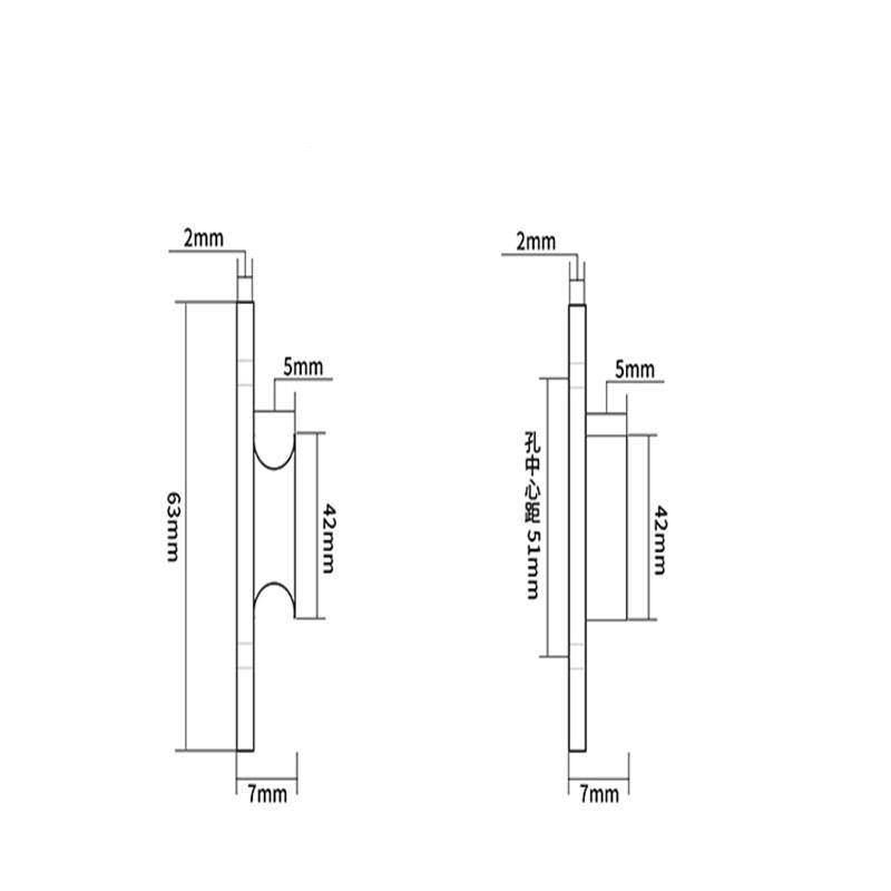 1PC Aluminum PTC Heater Thermostat Constant Temperature 76x63x7mm 12V24V220V 70C-180C 8W-150W