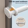 1/2Pcs Retractable Clothes Drying Rack Strong Load-bearing Simple Installation Foldable Hanger Pull-Out