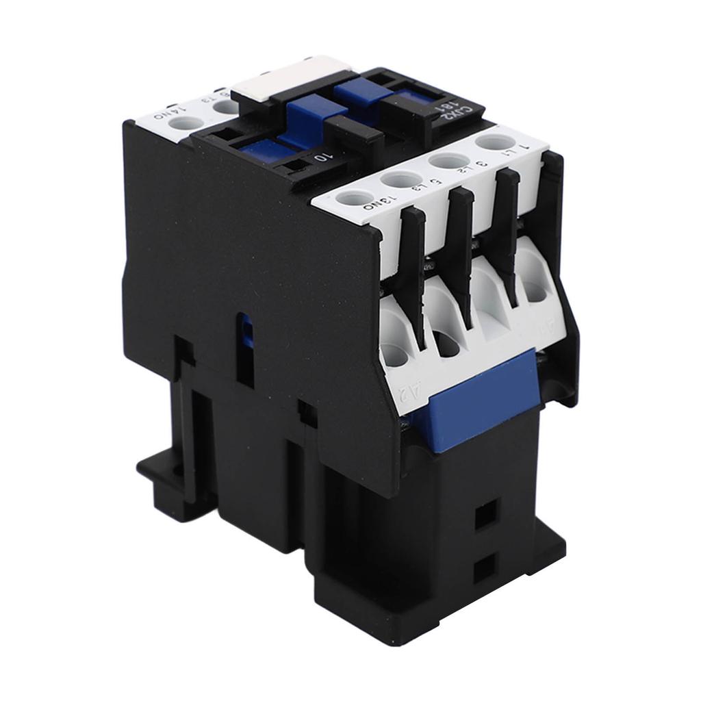 AC Contactor 18A 3 Pole Normally Open Silver Contact DIN Rail Industrial Contactor AC380V