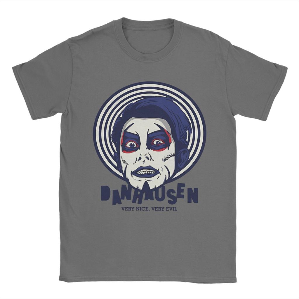 Men Danhausen Very Nice Very Evil T Shirt  Cotton Clothes Hipster Short Sleeve Round Collar Tees Gift Idea TShirt