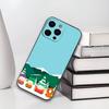 S-South P-Park Cartoon Phone Case For iPhone 17,16,15,14,13,12,11 Plus,Pro Max,XS,Soft Black Cover