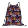 Custom EVA Evangelions Drawstring Bags for Shopping Yoga Backpacks Women Men Manga Sports Gym Sackpack