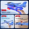 Handheld Light-up Foam Airplane Catapult Toy for Kids & Parents