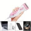 Women's Electric Razor - USB Electric Lady Shaver, Ladies Epilator Razor, Foil Shaver With Stainless Steel Blade, USB Charging