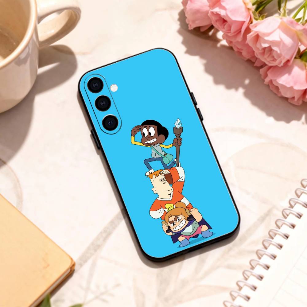 Adventure Craig of the Creek phone Case For Samsung Galaxy A73,A72,A71,A70,A53,A52,A51,Others Soft Black Shell