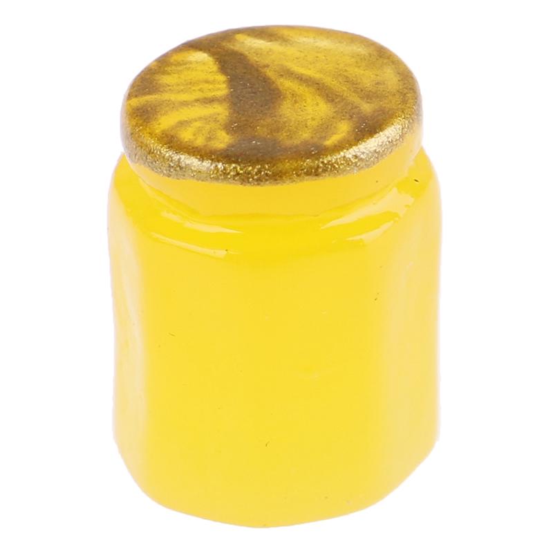 10 Adet Reçine Meyve Bal Çay Reçel Kavanozları Bardak Bebek Evi Minyatürü Bal Pomelo Çayı