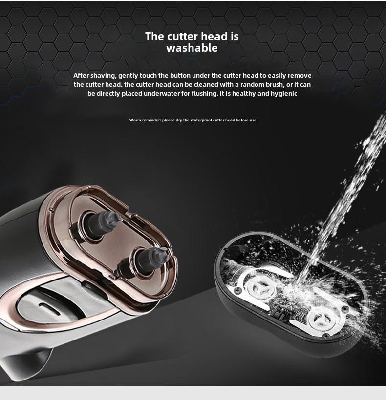 Lingke LK-188 Portable Rechargeable Men's Electric Beard Shaver