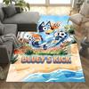 Christmas Football Celebration Customized Name Area Rug Suitable for Balcony Foyer Dormitory Study room Anti-slip Rug Anime Office Decor