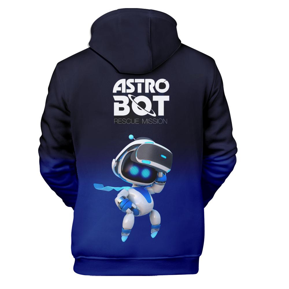 Astro Bot Men Women Hoodies Autumn Casual Pullover Hoodie Fashion Hip Hop Sweatshirt Clothes