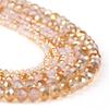 3 4 6 8mm Facettierte Rondelle Kristallglasperlen Österreich Kristall Abstandshalter Lose Perlen Für Schmuckherstellung DIY Armband Anhänger Zubehör
