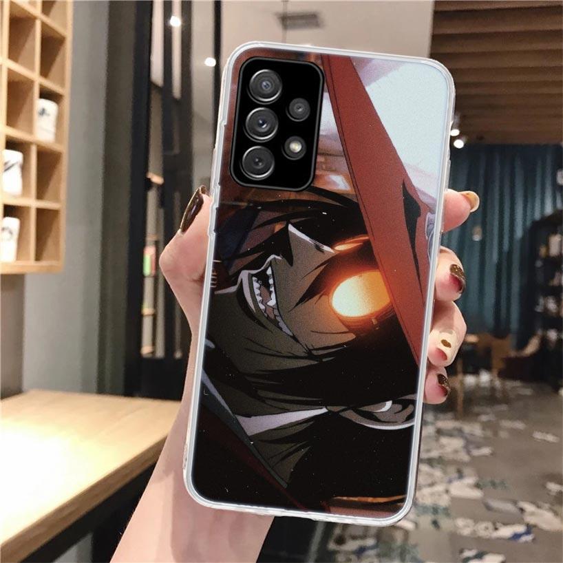 

Силиконовый чехол для телефона Alucard Hellsing Anime для Samsung Galaxy A52 A51 A50S A42 A32 A22 A12 A02S A30S A20S A10S A41 A31 A21S A40 A Samsung A22 5G