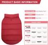 Waterproof Windproof Winter Dog Coat: Warm Pet Vest for Cold Weather