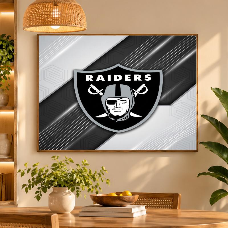 5D Diamond Painting Las Vegas Raiders DIY Full Drill Diamond Art Kit Home Decoration