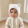 Cat Ear Baby Beanie Cap Breathable Toddler's Knitted Hat  Outdoor Activities