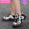 Summer Childrens Sports Shoes Breathable and Rebound Soft Running Shoes Lightweight Campus Support Casual Shoes