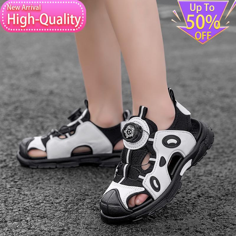 Summer Childrens Sports Shoes Breathable and Rebound Soft Running Shoes Lightweight Campus Support Casual Shoes