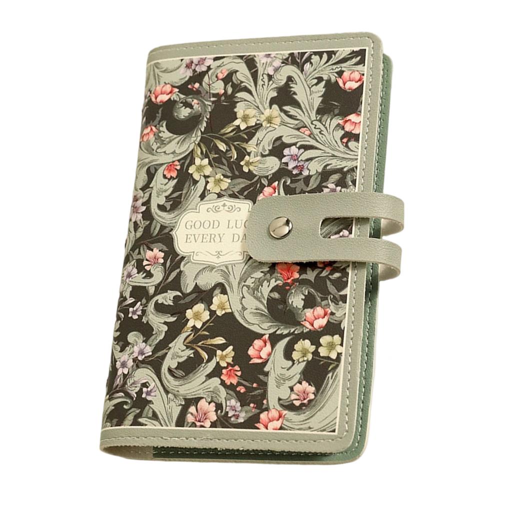 Stylish PVC Card Holder for Women With 20 Slot Large Capacity Organizers Waterproof Document Storage Pouch