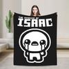 The Binding of Isaac Characters Blankets Flannel Funny Warm Throw Blanket for Bedroom Autumn/Winter Travel