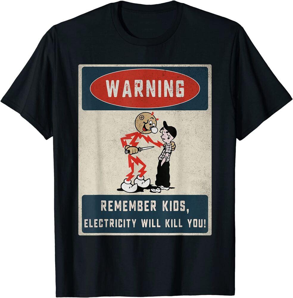 

Футболка унисекс с дизайном Electrician Remember Electricity