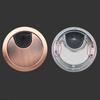 1/2/4/8Pcs 50/53/60/80mm Zinc Alloy Desktop Cable Hole Cover Protective Ring PC Desktop Circular Cable Protective Ring Bracket