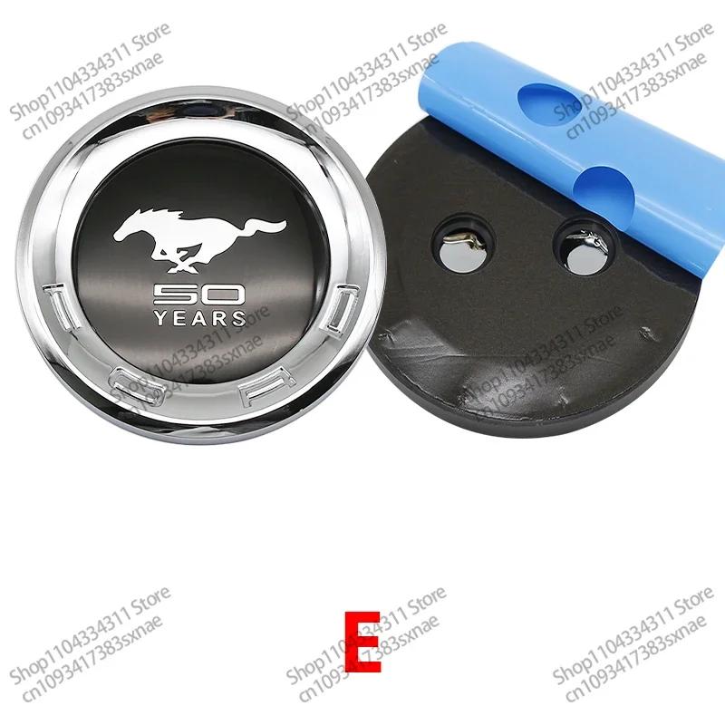 Car Sticker Ford 1Pcs Car Tail Emblem Trunk Badge Sticker GT logo For Ford Mustang 5.0 ROUSH SHELBY GT 500 Cobra LAGUNA SECA Tai