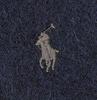 POLO RALPH LAUREN Reversible Scarf PC0455 and Scarf Polo Black x Gray One Size Fits All One-Point Men's Women's [Used]