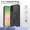 For Samsung Galaxy A56 5G Magnetic Case Skin Touch Matte Translucent PC + TPU Anti-Drop Phone Cover