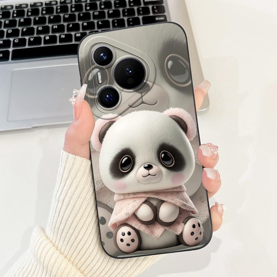 For Huawei Pura 70 Pro 5G Case Cute Cartoon Cover Shockproof Soft TPU Phone Cases For Huawei Pura 70 Pro Plus Pura70 Pro+ Fundas