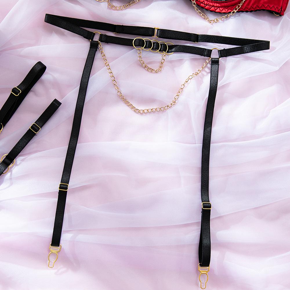 Autumn/Winter Color Block Lace Mesh Bra Set: Sexy & Stylish