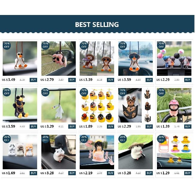 Jucărie de rață de cauciuc Motocicletă Bicicletă Ornamente pentru mașină Rață galbenă Decoratiuni pentru bordul mașinii Ochelari cool Rață cu elice