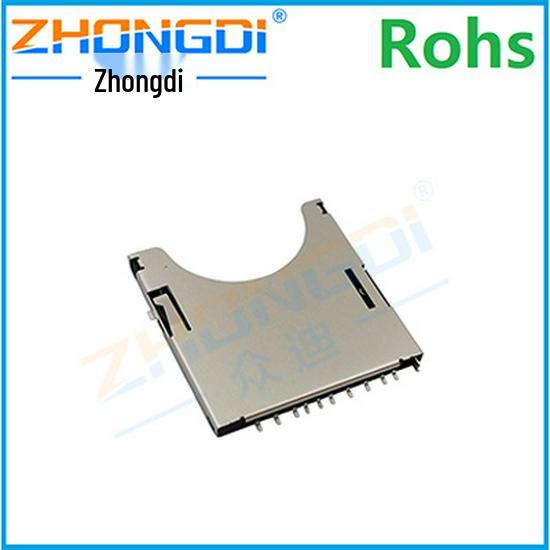 Self-Ejecting Standard SD Card Socket SD-0503-P Standard SD Card Socket