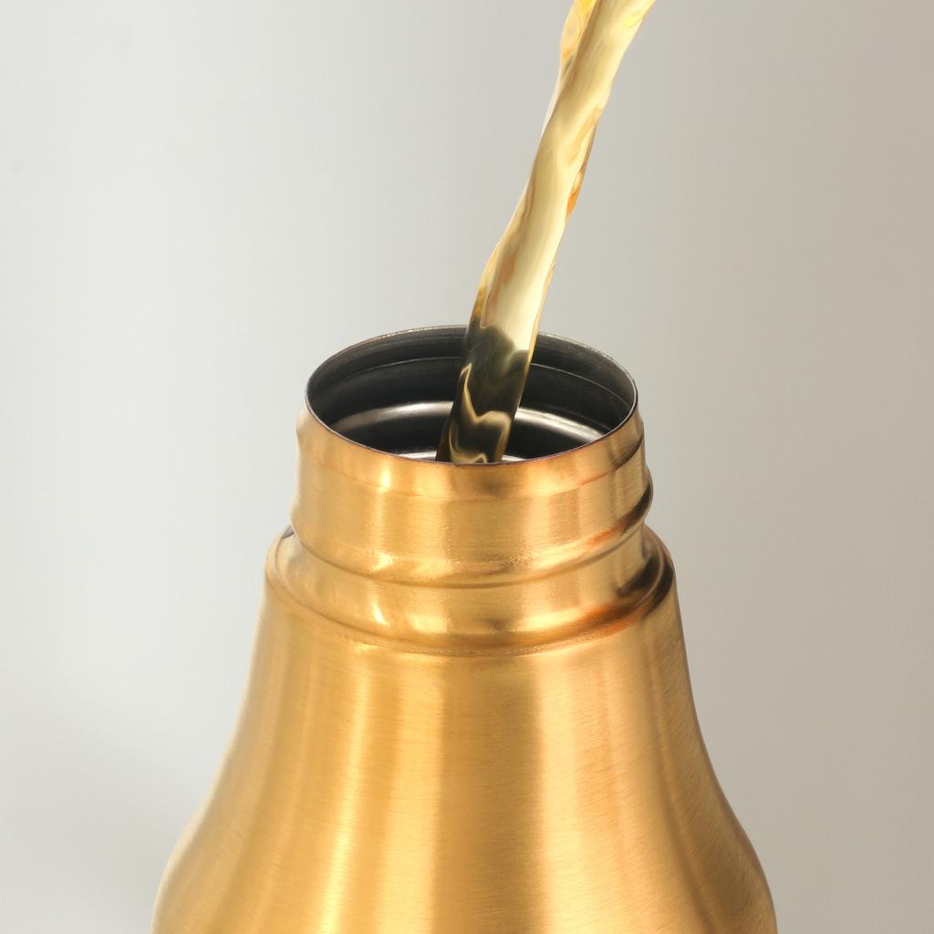 Edelstahl Auslaufsicherer Ölspender Flasche Top Öler Gewürzglas Saucen Essig Staubdichte Flasche Küchenzubehör