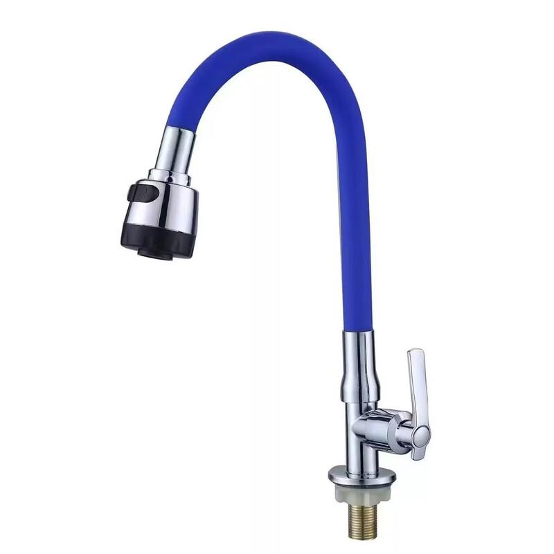 TLXT Colorful Kitchen Faucet with Universal Tube