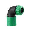 ABS Garden Water Connector Soft Water Pipe Elbow Faucet Joint Garden Irrigation Hose Rapid Connection Adapter