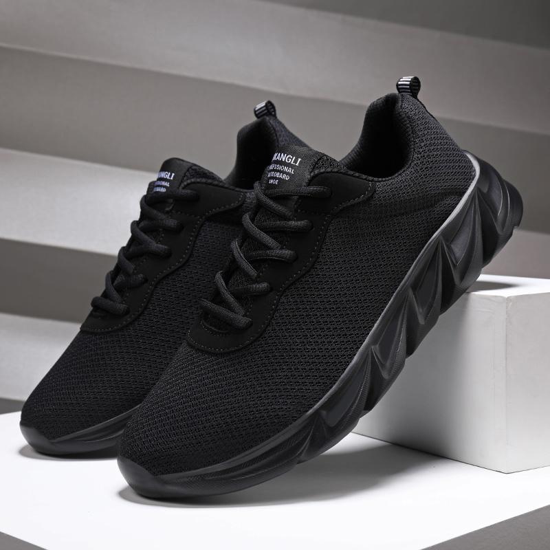 

2024 Весна На Открытом Воздухе Мужская Повседневная Обувь Шнуровка Легкие Дышащие Прогулочные Спортивные Кроссовки Тренеры Новые 38