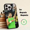 Tennisspieler-Carlos Alcaraz Handyhülle Für iPhone17,16,15,14,13,12,11 Plus,Pro Magnetisch Für Magsafe Kabelloses Laden