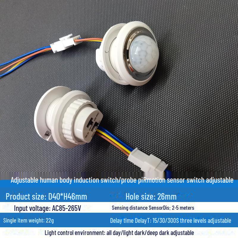 Infrared Sensor Ceiling Light with Radar Induction and Wide Pressure Delay
