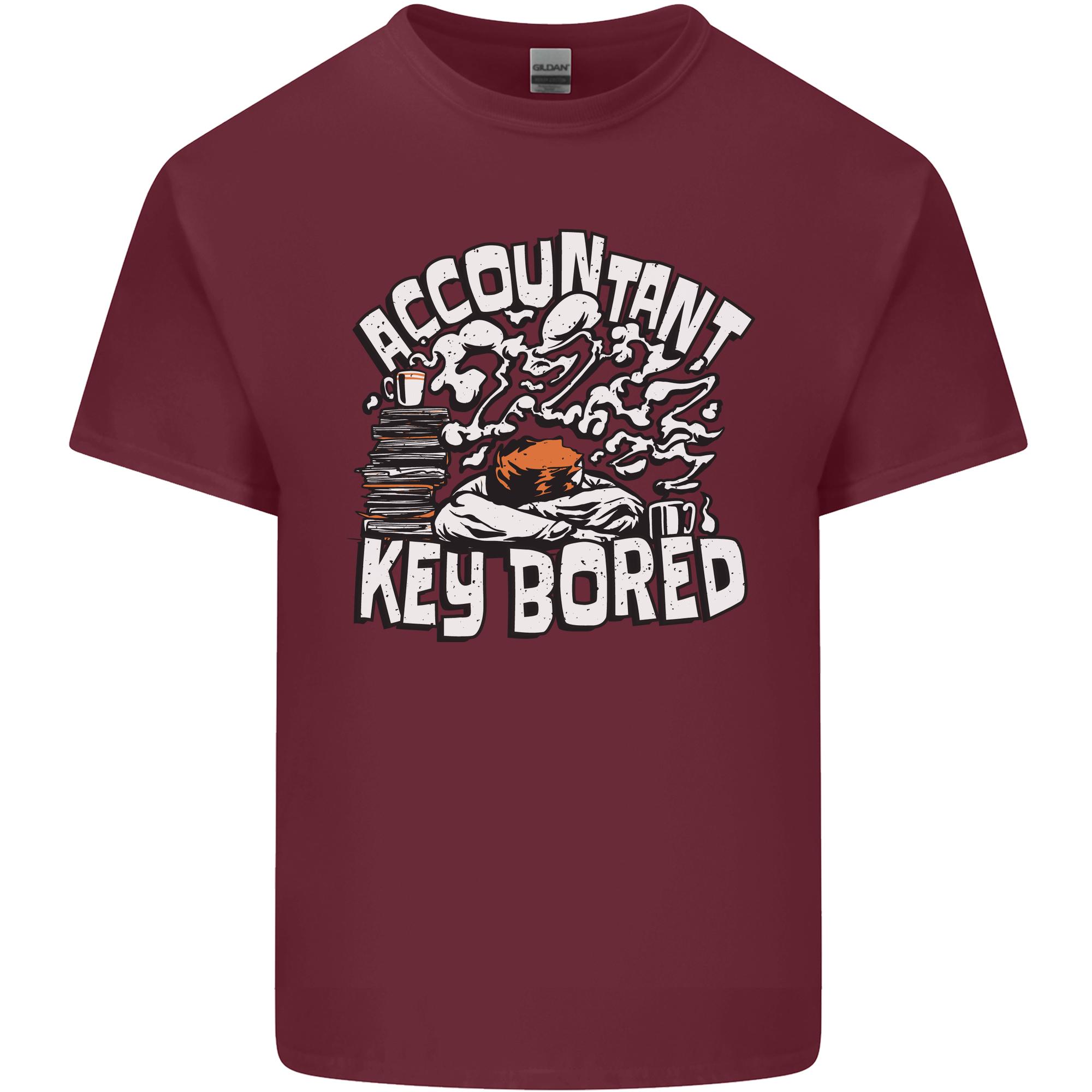 A Bored Accountant Unisexs Light Cotton TShirt S