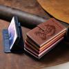 Emboss 3D Animal Leather Phone Wallet Case Book Stand For iPhone 17 16 Pro Max Samsung Xiaomi Redmi Note 14 Honor Oppo Magnetic Card Holder Flip Cover