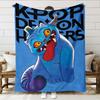 Blanket Print K - Pop Demon Hunters Flannel Blanket Latest Fashion Pop Girl Group