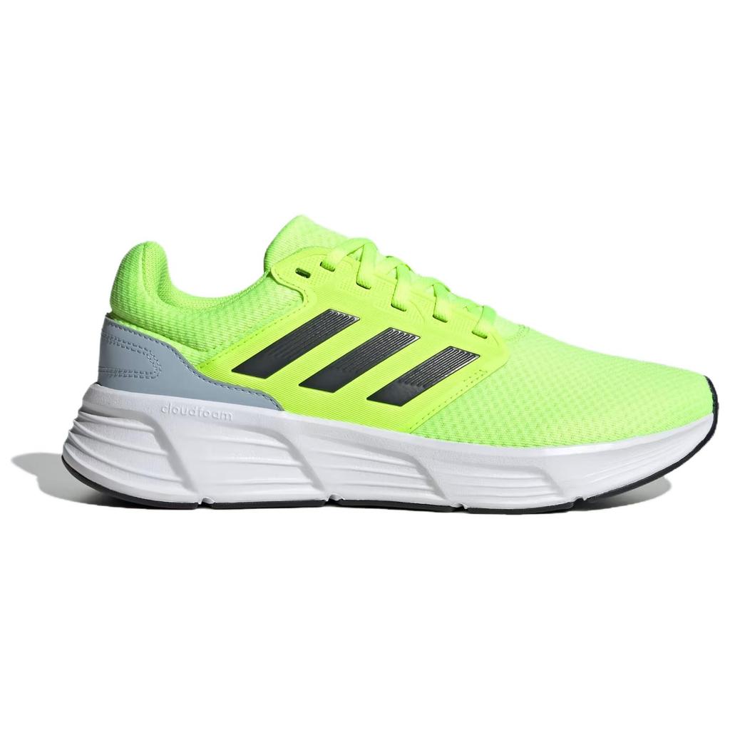 Adidas Galaxy 6 Comfortable Fashion Mesh Non-Slip Breathable Low-Top Casual Running Shoes Men Sneakers Green IE1976