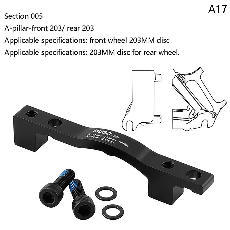 Adattatore Supporto Pinza Freno a Disco 140mm 160mm 180mm 203mm Adattatore Rotore Freno a Disco per Bicicletta con Bulloni