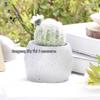 Middle Finger Succulent Planter - Cross Resin Handicrafts for TV Cabinets, Bedrooms, Courtyards