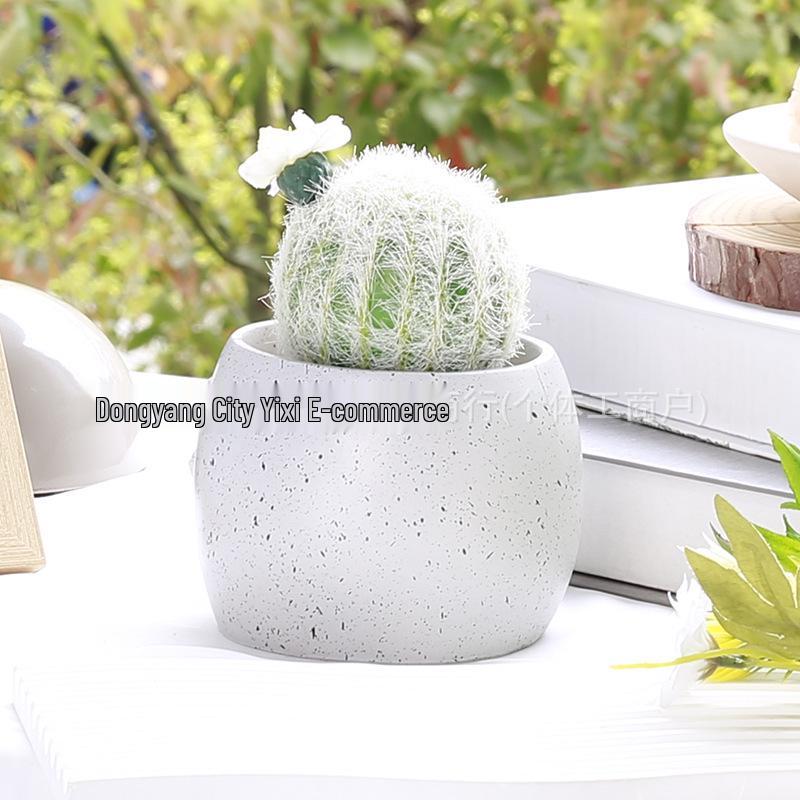 Middle Finger Succulent Planter - Cross Resin Handicrafts for TV Cabinets, Bedrooms, Courtyards
