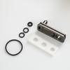 1set Volatilization Reduction Feature Sealing Metal Design Zip Cotton Base Inner Liner Modification