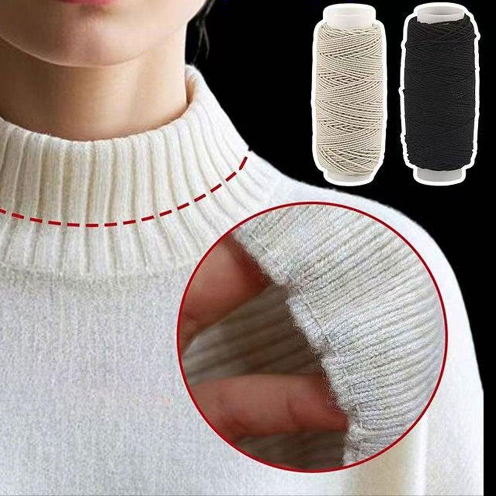 

2/3Pcs 0.5mm Elastic Line Apparel Sewing Supplies Sewing Machineelastic Bottom Line Clothes Black-2pcs